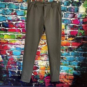 Plaid & Plain Skinny Fit 30 x 32 Dress Pants Flat Front
